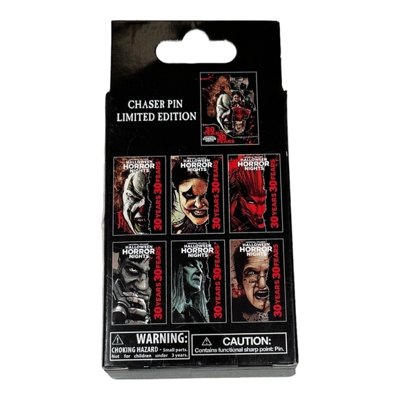 2021 Universal Studios Halloween Horror Nights Mystery Pin - SEALED BOX - Picture 2 of 2